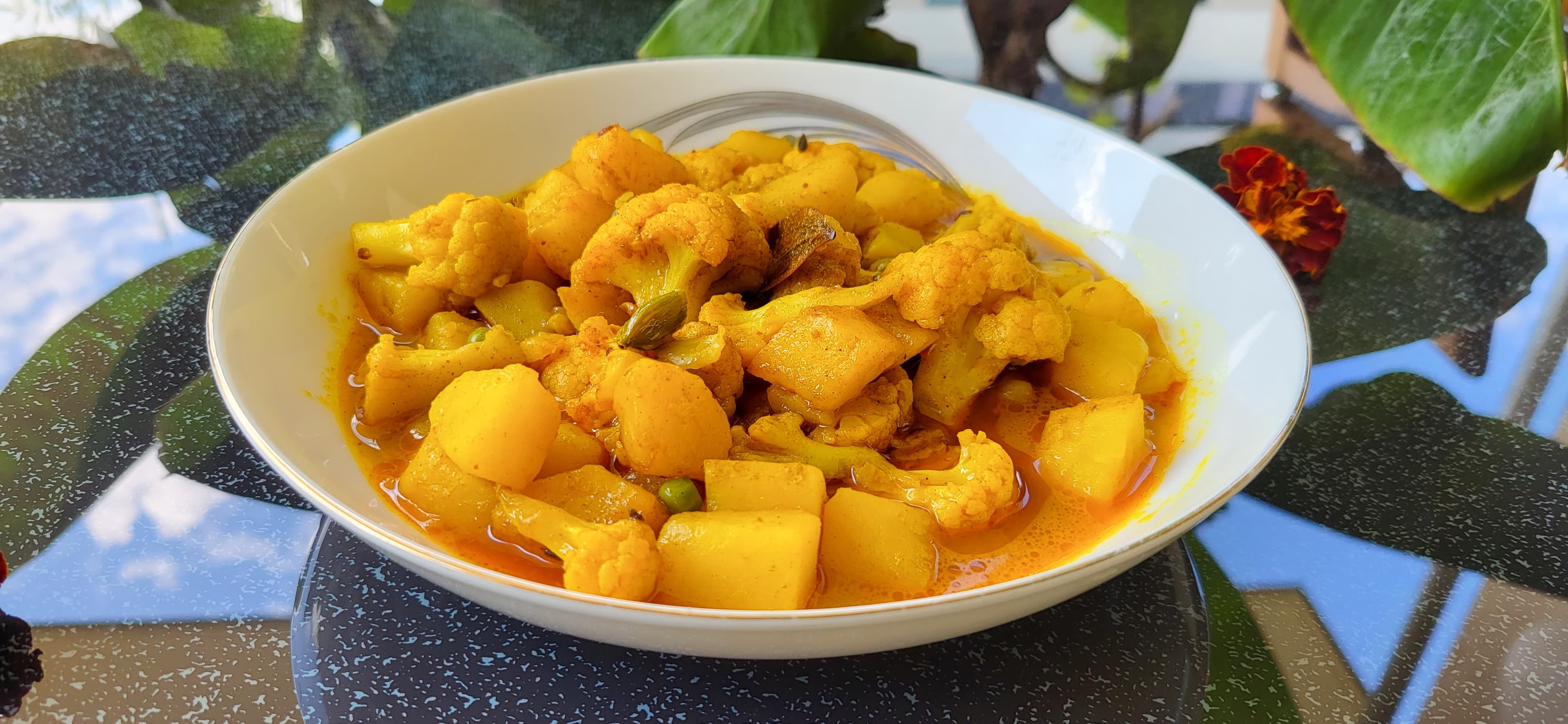 Blumengold mit Kartoffeln